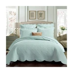 Calla Angel Sage Garden Luxury Pure Cotton Quilt, King, Light Aqua. Fixed Price $254.93.