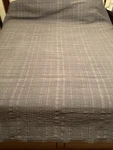 Calvin Klein Charcoal Gray Cotton Textured Blanket Coverlet Queen. Fixed Price $50.99.