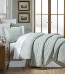 Southern Living Heirloom Linen Full/queen Quilt Mini 3PCS Set-subtle Green.. Fixed Price $95.00.