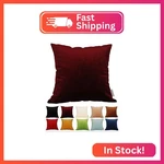 Tangdepot Solid Velvet Throw Pillow Cover/euro Sham/cushion Sham, Super Luxury. Fixed Price $31.33.