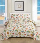 Chesity Beach Quilts Set Size Ocean Bedspread Lightweight King, Yellow. Fixed Price $52.88.