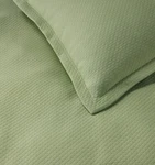 Sferra Rombo Full/queen Coverlet (willow) 96 X 100" Diamond Finish New!. Fixed Price $140.00.