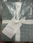 Pottery Barn Stonewashed Pickstitch Standard Sham Multiples Available Sky Blue. Fixed Price $29.00.