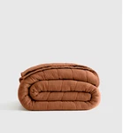 Nwt Quince Organic Airy Gauze Box Quilt Twin Terracotta Cotton Retail $129.90. Fixed Price $64.99.