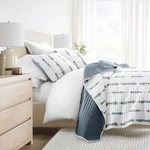 Geometric And Floral Modern Reversible Quilt Shams Set - Becky Cameron,. Fixed Price $63.70.