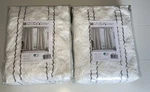 Pair Ink+ivy Imani 100% Cotton Window Panel Curtains Chenille 50" X 84" New. Fixed Price $67.50.