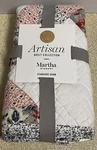 New Martha Stewart Artisan Quilt Collection Standard Pillow Sham Floral Lattice. Fixed Price $19.95.