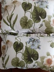 Tahari Home Pillows 18" X 12" Zipper Black & Floral- White Inserts. Fixed Price $17.99.