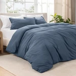 Bare Home Ultra-soft Washed Duvet Cover And Sham Set. Fixed Price $44.99.