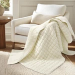 Whisper Cream Quilted Throw - Levtex Home. Fixed Price $54.99.