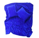 Royal Blue Velvet Quilt, Comforter, King Queen Twin Quilt.. Fixed Price $145.99.
