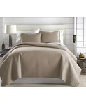 Southshore Fine Linens Oversized Lightweight 3PC Quilt Set King Cal - Taupe. Fixed Price $59.00.