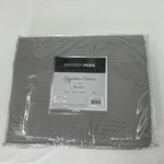Nwt Madison Park MP51N-6166 Gray Egyptian Cotton Blanket Modern Full. Fixed Price $125.00.