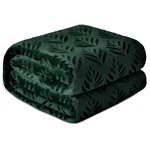 Exclusivo Mezcla Size Fleece Blanket KING(90"X104"), Forest Green. Fixed Price $34.17.