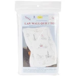 Jack Dempsey Stamped White Lap Quilt Top 40"X60"-LIGHTHOUSES (pack Of 1). Fixed Price $39.65.