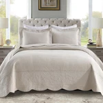 Bedspread 3 Piece Lightweight Cotton Quilt Oversized Queen 100X106 Tg Marcielo. Fixed Price $179.99.