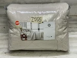 Hotel Collection Linen Blend Diamond Dobby King Quilted Coverlet Natural. Fixed Price $104.99.