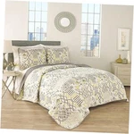 Traditions Set Spring 3 Piece Quilted Pattern Bedding King Sterling. Fixed Price $73.72.