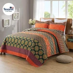 Boho Stripe Quilt Sets Floral Printed Reversible Soft Bohemian Bedding With. Fixed Price $85.57.