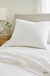 Restoration Hardware Washed Linen Cotton Shams Set Of 2 White Standard Luxury. Fixed Price $57.95.