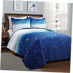 Space Star Ombre Quilt 2 Piece Set - Toddler Galaxy Twin Navy & White. Fixed Price $62.67.