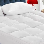 Cymula Queen Mattress Topper For Back Pain - Extra Thick Cooling Pad. Fixed Price $49.99.