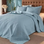 Oversized King Bedspreads For Split (128X120), Blue. Fixed Price $85.35.