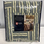 Chaps Ralph Lauren Patchwork Quilt Full/queen Blue Montauk Stripe Quiet Luxury. Fixed Price $74.25.