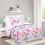 2PCS Kids Bedspread Comforter Set Throw Blanket Quilt, A72 Butterfly. Fixed Price $35.98.