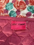 Betsey Johnson Twin Floral With Quilted Standard Pillow Sham 63 X 83 2PC. Fixed Price $60.00.