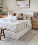 Nwt Quince European Linen Box Quilt Set King / Cal Sand Msrp $234. Fixed Price $139.99.