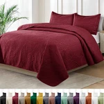 Ultra Soft Quilt Bedspread Set Reversible Coverlet Bedding Throw Twin Queen King. Fixed Price $22.51.