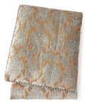 Neiman Marcus Bella Legacy Queen Duvet / Coverlet Slate Blue & Cocoa Brown. Fixed Price $399.00.