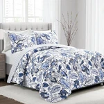 Cynthia Jacobean 3 Piece Quilt Set. Fixed Price $129.99.