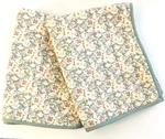 2 Sonoma Goods Verona Floral Quilted Standard Pillow Shams Green. Fixed Price $18.50.