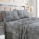 Tribeca Living Deep Pocket Queen Size Sheet Set - 300 Thread Count Cotton Sateen. Fixed Price $83.03.