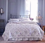 Rachel Ashwell Simply Shabby Chic Lavender Lilac Purple Quilt & Sham Set Twin. Fixed Price $149.99.