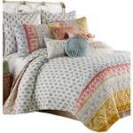 Levtex Tamiya Moroccan Inspired 3 Pc Quilt Set Blue King/california. Fixed Price $275.00.