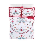 New Pioneer Woman Mazie Bird Full/queen 3 Piece Set 2 Shams 1 Quilt. Fixed Price $59.99.