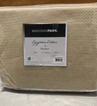 Madison Park Egyptian Cotton King Blanket Khaki MP51N-6192 Nwt. Fixed Price $40.99.