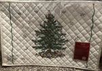 Nwt Spode 4 Christmas Tree Quilt Holiday Class 13 19 Luxury Placemats Setting. Fixed Price $34.00.