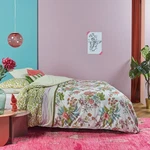 Line Flower Cotton Sateen Quilt Cover Set By Oilily. Fixed Price $121.51.