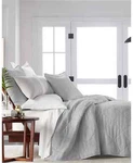 Hotel Collection Dobby Diamond Luxury Textured Quilted Coverlet Grey King $420. Fixed Price $112.49.