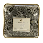 Austin Horn Collection Rockwell King Size Comforter Gray # 719294432243. Fixed Price $410.00.