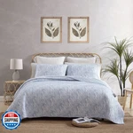 Tommy Bahama - Twin Quilt Set Reversible Cotton Bedding Matching Sham. Fixed Price $69.38.