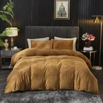 Ivellow Velvet Duvet Cover Queen Set Rust Comforter. Fixed Price $77.57.