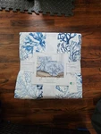 Tropical/ocean Themed Beautiful Sun & Sea 3-PIECE Queen Quilt Set. Fixed Price $42.00.