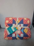 The Pioneer Woman Orange Starlight Patchwork Fullqueen Bed Quilt Comforter. Fixed Price $51.72.