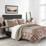 Eddie Bauer Authentic Queen Quilt Set Reversible Cotton Blend 3 Piece. Fixed Price $129.99.