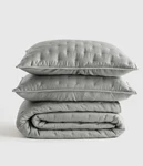 Nwt Quince Organic Bamboo Dream Quilt Set King Eucalyptus Msrp $204 Sold Out. Fixed Price $124.99.